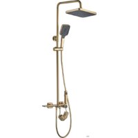 Душевая система  Rea Helix Matt Gold REA-P6621 - Превью изображения №9 — Интернет-магазин Time-Shop