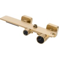 Душевая система  Rea Helix Matt Gold REA-P6621 - Превью изображения №2 — Интернет-магазин Time-Shop