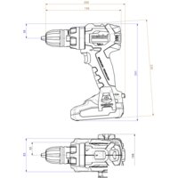 Дрель-шуруповерт Metabo BS 18 LT BL Q (без АКБ и кейса) - Превью изображения №6 — Интернет-магазин Time-Shop