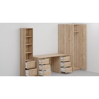 Стол Mio Tesoro Кастор 6 ящиков 151x65 2.03.06.040.3 (дуб сонома) - Превью изображения №5 — Интернет-магазин Time-Shop