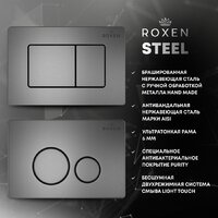 Панель смыва Roxen Steel 420260G - Превью изображения №8 — Интернет-магазин Time-Shop