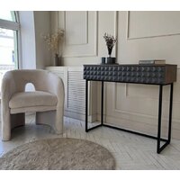 Консольный стол Shtabe Simple 7011 эко (графит/дуб веллингтон/черный) - Превью изображения №4 — Интернет-магазин Time-Shop