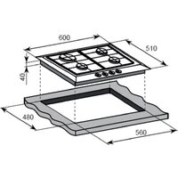 Варочная панель Weissgauff HG 640 BGH - Превью изображения №12 — Интернет-магазин Time-Shop