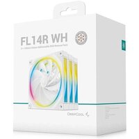Комплект вентиляторов для корпуса DeepCool FL14R WH 3 IN 1 R-FL14R-WHAPN3-G - Превью изображения №6 — Интернет-магазин Time-Shop