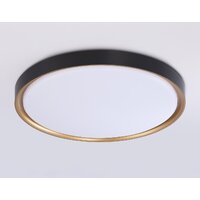 Припотолочная люстра Ambrella light Orbital FZ1249 BK/GD (черный/золото) - Превью изображения №3 — Интернет-магазин Time-Shop