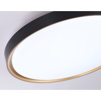 Припотолочная люстра Ambrella light Orbital FZ1249 BK/GD (черный/золото) - Превью изображения №5 — Интернет-магазин Time-Shop