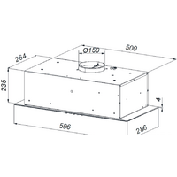 Кухонная вытяжка Weissgauff Aura 900 BL - Превью изображения №2 — Интернет-магазин Time-Shop