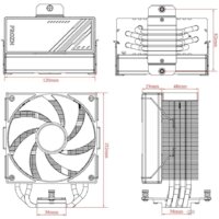 Кулер для процессора ID-Cooling Frozn A410 Black - Превью изображения №7 — Интернет-магазин Time-Shop