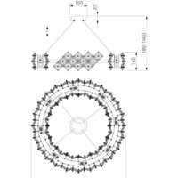 Подвесная люстра Bogate's 371 Strotskis - Превью изображения №6 — Интернет-магазин Time-Shop
