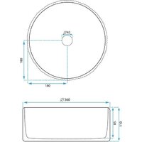 Умывальник Rea Dalia U0601 - Превью изображения №9 — Интернет-магазин Time-Shop