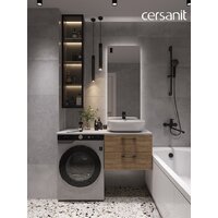  Cersanit Тумба под умывальник Lara 50 Como 50 64132 (орех) - Превью изображения №10 — Интернет-магазин Time-Shop