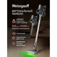 Пылесос Weissgauff V24 BLDC 400 Graphite Turbo - Превью изображения №11 — Интернет-магазин Time-Shop