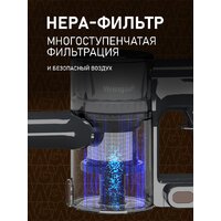 Пылесос Weissgauff V24 BLDC 400 Graphite Turbo - Превью изображения №23 — Интернет-магазин Time-Shop