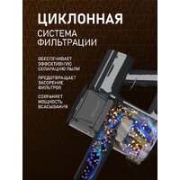 Пылесос Weissgauff V24 BLDC 400 Graphite Turbo - Превью изображения №13 — Интернет-магазин Time-Shop