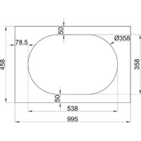  ЗОВ Тумба с умывальником Кито 100 K100LW0MWM-LDSPW6002 (белый матовый) - Превью изображения №10 — Интернет-магазин Time-Shop