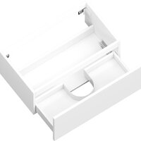 ЗОВ Тумба с умывальником Кито 100 K100LW0MWM-LDSPW6002 (белый матовый) - Превью изображения №7 — Интернет-магазин Time-Shop