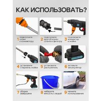Мойка высокого давления ILOforce IF-PG001 (с 1-им АКБ, кейс) - Превью изображения №20 — Интернет-магазин Time-Shop