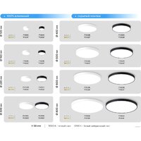Светильник-тарелка Ambrella light Air Alum FV5527 WH - Превью изображения №8 — Интернет-магазин Time-Shop