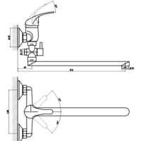 Смеситель Gross Aqua Mini 7210213-35F - Превью изображения №2 — Интернет-магазин Time-Shop