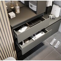 Стенка НК-Мебель Stern 72677900 (серый графит) - Превью изображения №3 — Интернет-магазин Time-Shop