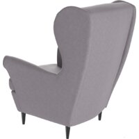 Интерьерное кресло Mio Tesoro Тойво (twist 19 grey) - Превью изображения №2 — Интернет-магазин Time-Shop