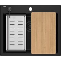 Кухонная мойка Quadron HCQK5052BLMPC - Превью изображения №5 — Интернет-магазин Time-Shop