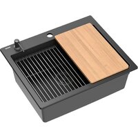 Кухонная мойка Quadron HCQK5052BLMPC - Превью изображения №4 — Интернет-магазин Time-Shop