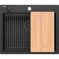 Кухонная мойка Quadron HCQK5052BLMPC - Превью изображения №3 — Интернет-магазин Time-Shop