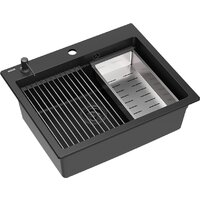 Кухонная мойка Quadron HCQK5052BLMPC - Превью изображения №6 — Интернет-магазин Time-Shop