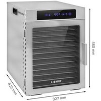 Сушилка для овощей и фруктов Libhof FDN-12 - Превью изображения №10 — Интернет-магазин Time-Shop