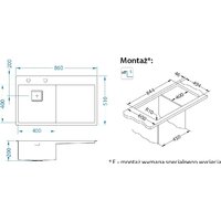 Кухонная мойка Alveus Stylux 50 F 1084293 - Превью изображения №2 — Интернет-магазин Time-Shop