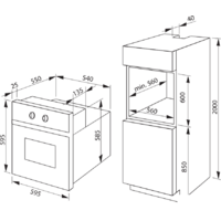 Электрический духовой шкаф Hansa BOEB64590016 - Превью изображения №2 — Интернет-магазин Time-Shop