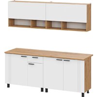 Mio Tesoro Монако 2.0м (дуб золотой/белый матовый/дуб вотан)