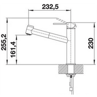 Смеситель Blanco Ambis-s 523119 - Превью изображения №7 — Интернет-магазин Time-Shop
