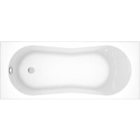 Cersanit Nike 170x70 с ножками со смесителем Brasko Black однорыч. (с сифоном Prime)