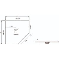 Душевой поддон RGW ST/T-0099W 90x90 - Превью изображения №2 — Интернет-магазин Time-Shop