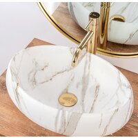 Умывальник Rea Linda (лава матовый) - Превью изображения №2 — Интернет-магазин Time-Shop