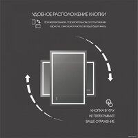  Алмаз-Люкс Зеркало Dallas 8060sh-6 (с подсветкой) - Превью изображения №5 — Интернет-магазин Time-Shop