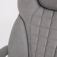 Офисное кресло AksHome Paradis (ткань, светло-серый) - Превью изображения №13 — Интернет-магазин Time-Shop