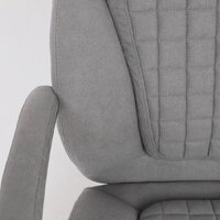 Офисное кресло AksHome Paradis (ткань, светло-серый) - Превью изображения №11 — Интернет-магазин Time-Shop