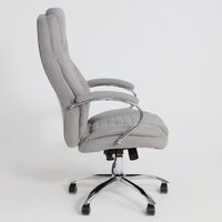 Офисное кресло AksHome Paradis (ткань, светло-серый) - Превью изображения №8 — Интернет-магазин Time-Shop