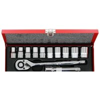 Набор трещотка с головками Matrix 13526 (12 предметов) - Превью изображения №2 — Интернет-магазин Time-Shop