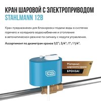 Электрический вентиль Stahlmann 3/4F 12В 2282756 - Превью изображения №3 — Интернет-магазин Time-Shop