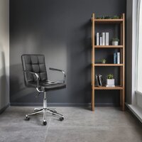 Офисное кресло Mio Tesoro Косма-1 AF-C4186 (черный) - Превью изображения №5 — Интернет-магазин Time-Shop