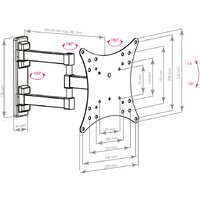 Кронштейн для телевизора Arm Media MARS-4 - Превью изображения №3 — Интернет-магазин Time-Shop
