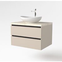  Дабер Тумба под умывальник 002 Т2.8.0.17Ч (бежевый/черный) - Превью изображения №4 — Интернет-магазин Time-Shop