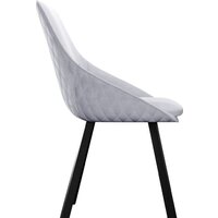 Стул DikLine 246 поворотный (Z46 перламутр/ножки черные) - Превью изображения №4 — Интернет-магазин Time-Shop