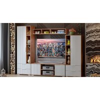 Трия Хилтон №2 (дуб крафт золотой/белый матовый)