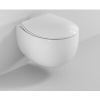 Унитаз подвесной Roxen Egg в комплекте с инсталляцией StounFix Dual Fresh 6 в 1 968085 (кнопка: брашированное золото) - Превью изображения №7 — Интернет-магазин Time-Shop