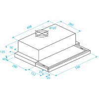 Кухонная вытяжка BEKO CTB 6407 X - Превью изображения №2 — Интернет-магазин Time-Shop